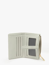 Portefeuille Saffiano David jones Blauw saffiano P163-vue-porte